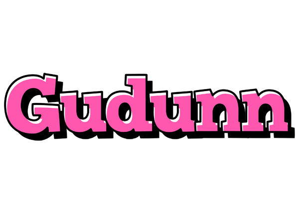 Gudunn girlish logo
