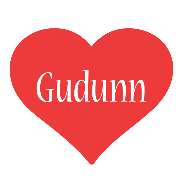 Gudunn love logo
