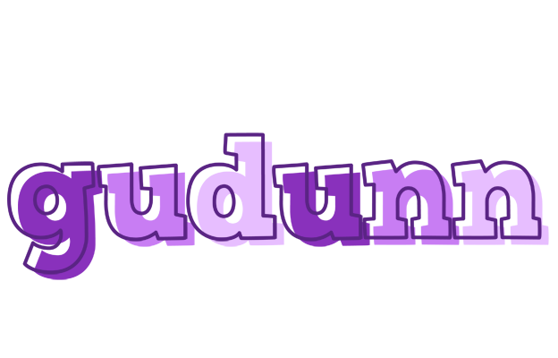 Gudunn sensual logo