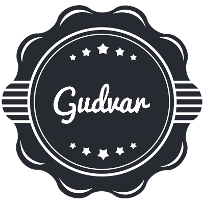 Gudvar badge logo