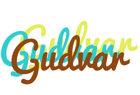 Gudvar cupcake logo