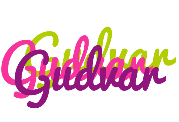 Gudvar flowers logo
