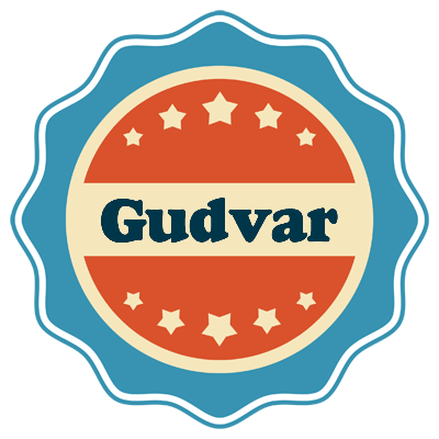 Gudvar labels logo