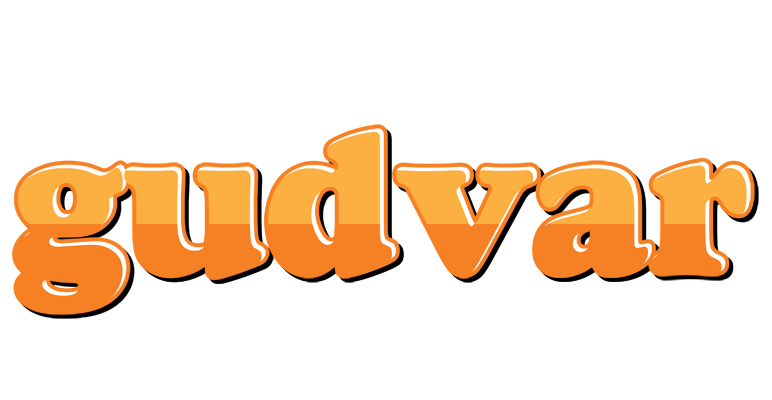 Gudvar orange logo