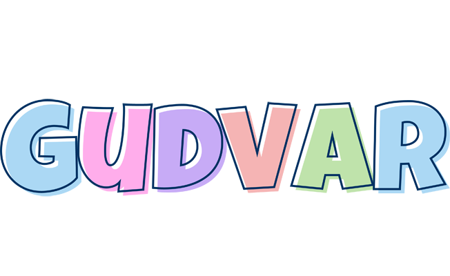 Gudvar pastel logo