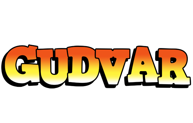 Gudvar sunset logo