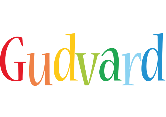 Gudvard birthday logo