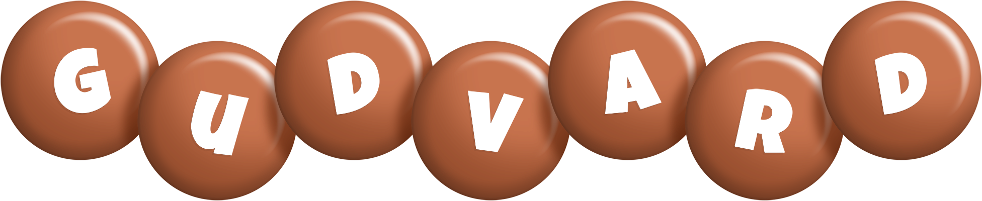 Gudvard candy-brown logo