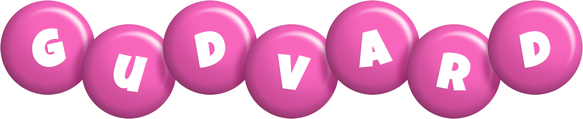Gudvard candy-pink logo