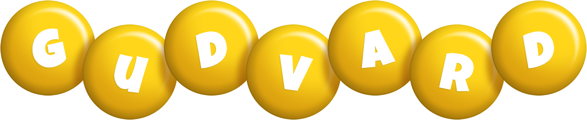 Gudvard candy-yellow logo