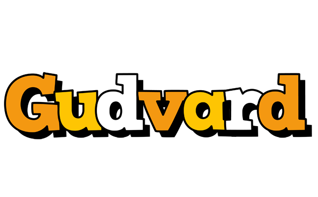 Gudvard cartoon logo