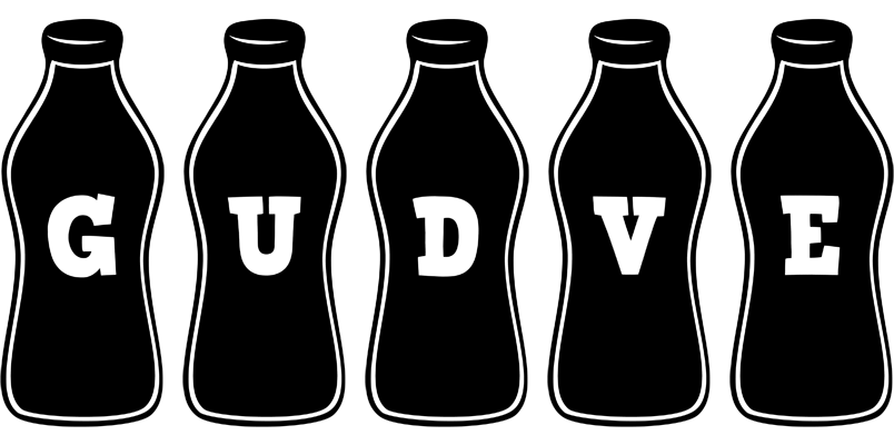 Gudve bottle logo