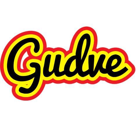 Gudve flaming logo