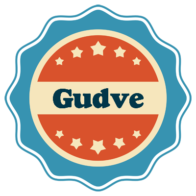 Gudve labels logo