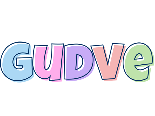 Gudve pastel logo