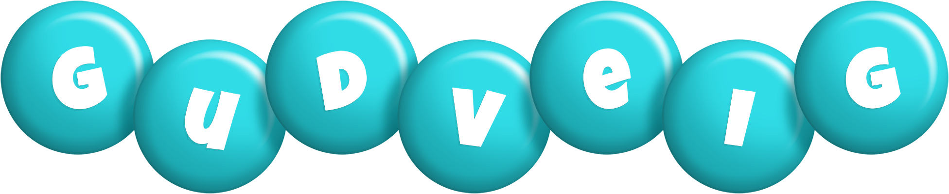 Gudveig candy-azur logo