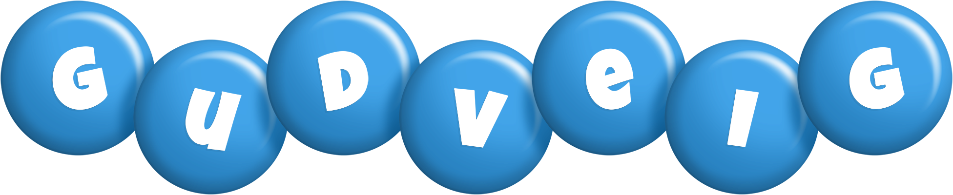 Gudveig candy-blue logo