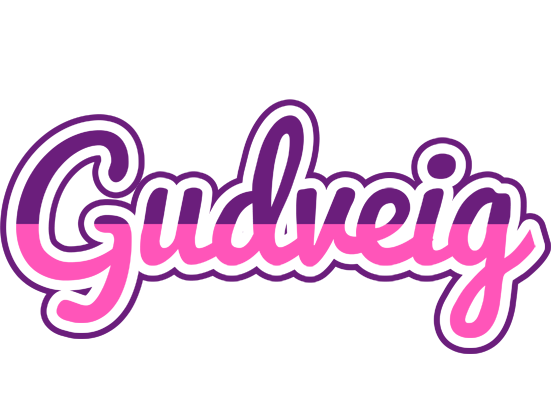 Gudveig cheerful logo