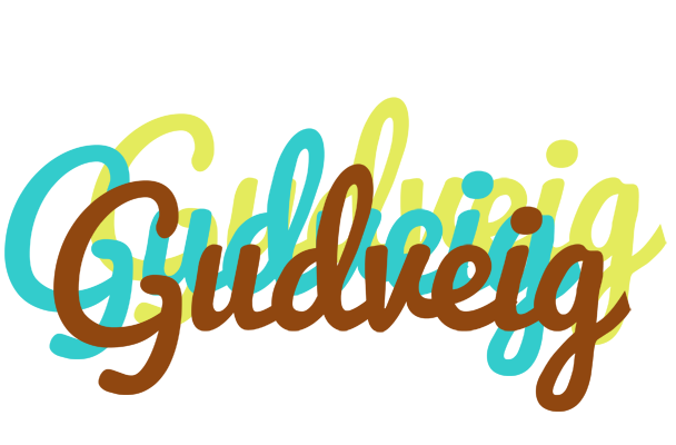 Gudveig cupcake logo