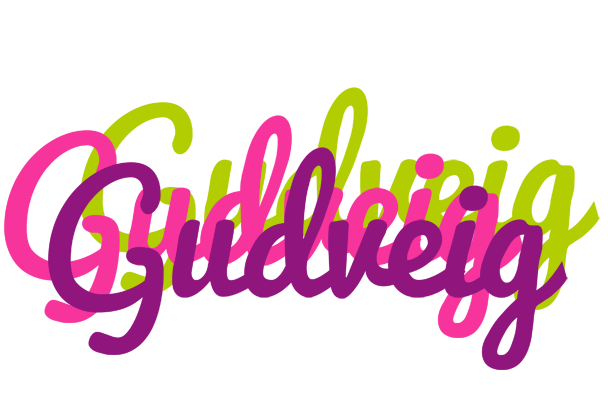 Gudveig flowers logo