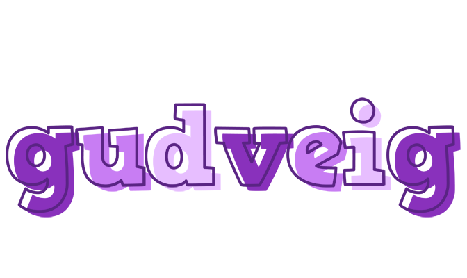 Gudveig sensual logo