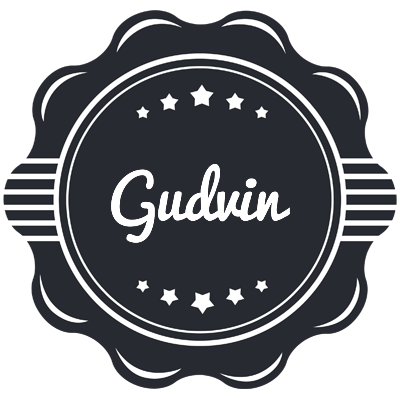 Gudvin badge logo