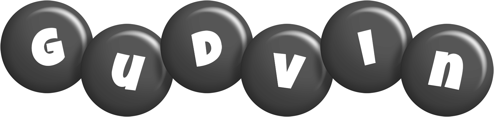 Gudvin candy-black logo