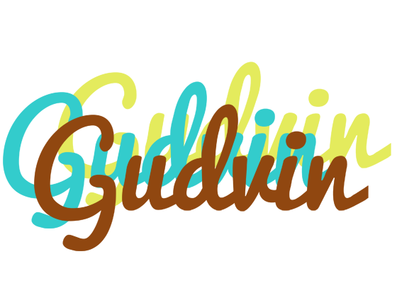 Gudvin cupcake logo