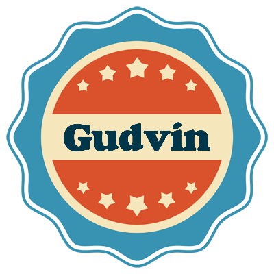 Gudvin labels logo
