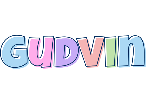 Gudvin pastel logo