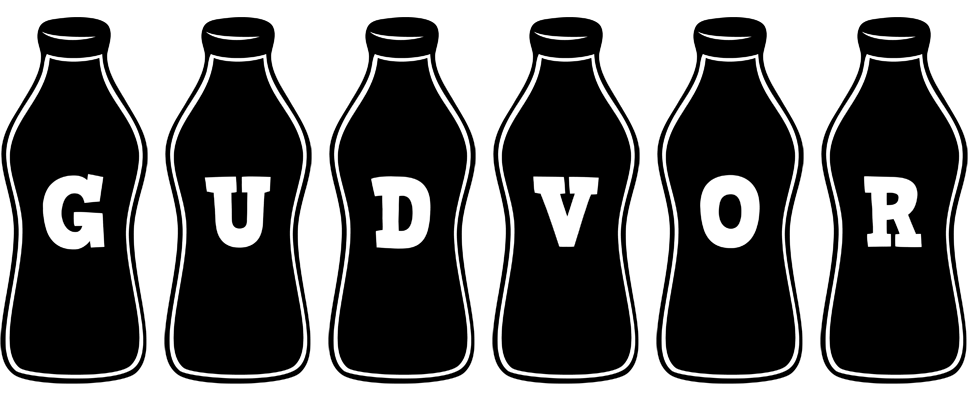 Gudvor bottle logo