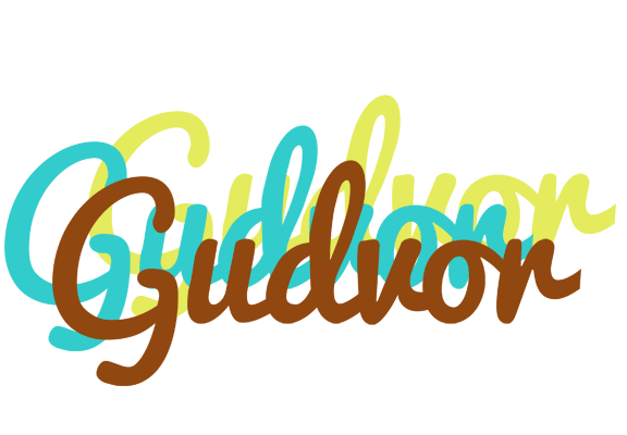 Gudvor cupcake logo