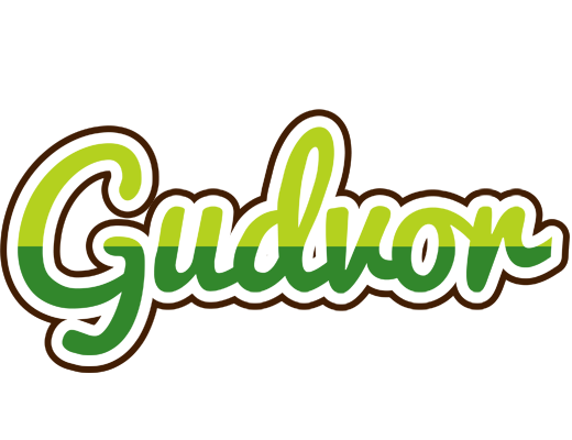 Gudvor golfing logo