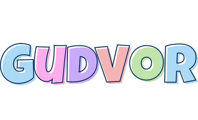 Gudvor pastel logo