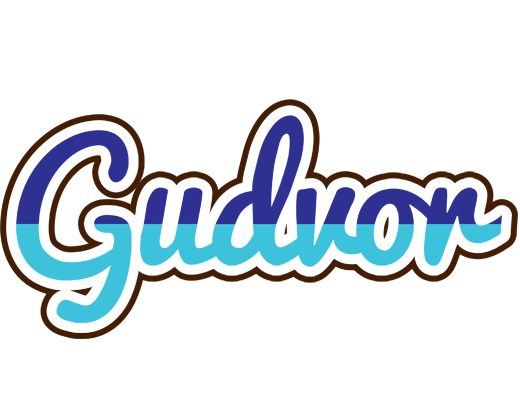 Gudvor raining logo