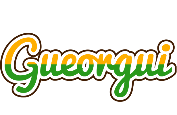Gueorgui banana logo