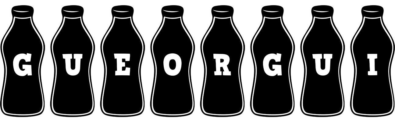 Gueorgui bottle logo