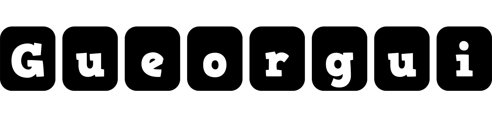 Gueorgui box logo