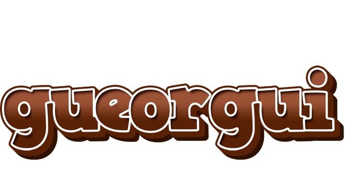 Gueorgui brownie logo