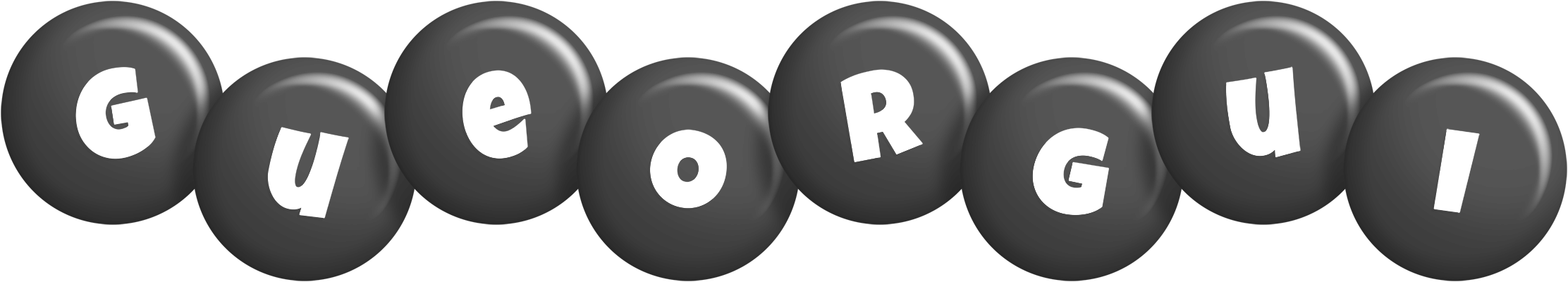 Gueorgui candy-black logo