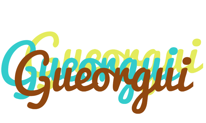 Gueorgui cupcake logo