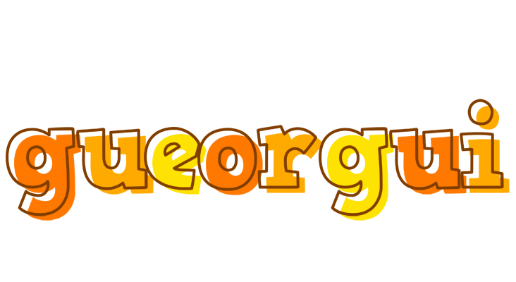 Gueorgui desert logo