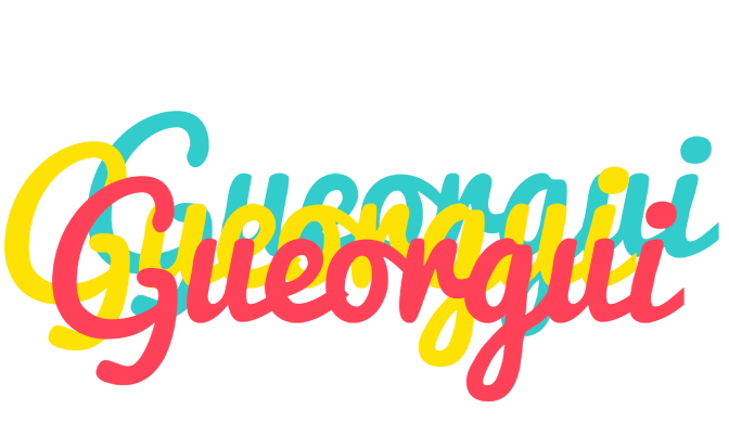 Gueorgui disco logo