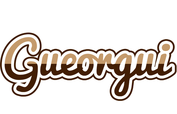 Gueorgui exclusive logo