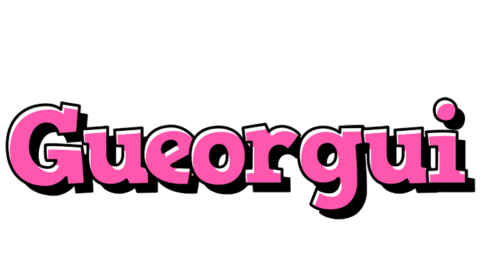 Gueorgui girlish logo