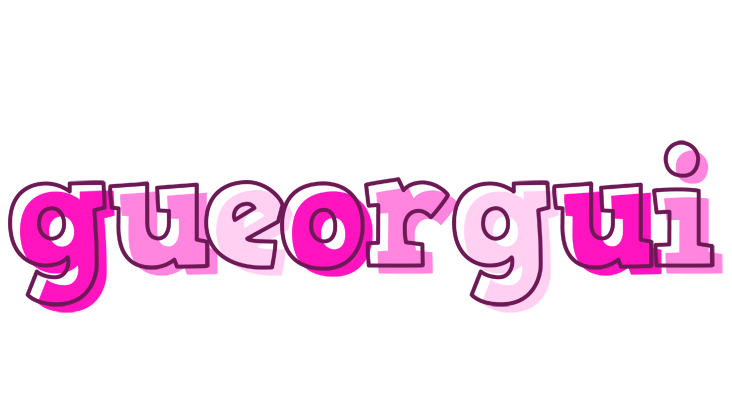 Gueorgui hello logo