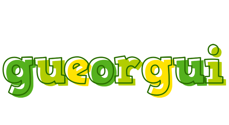 Gueorgui juice logo