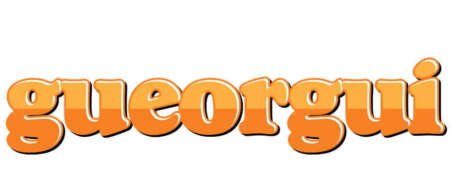 Gueorgui orange logo