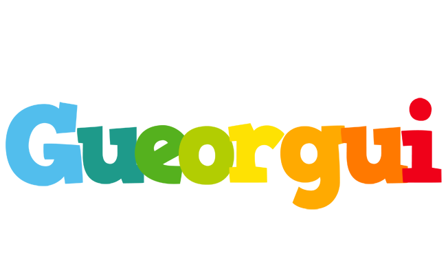 Gueorgui rainbows logo