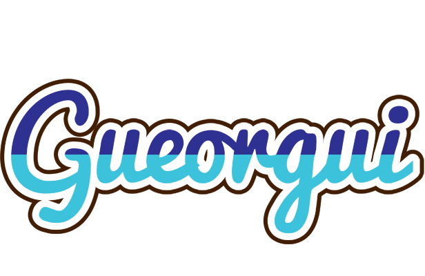 Gueorgui raining logo